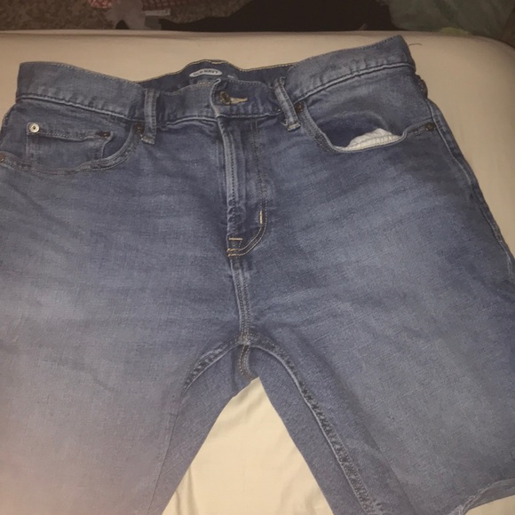 old navy mens jean shorts